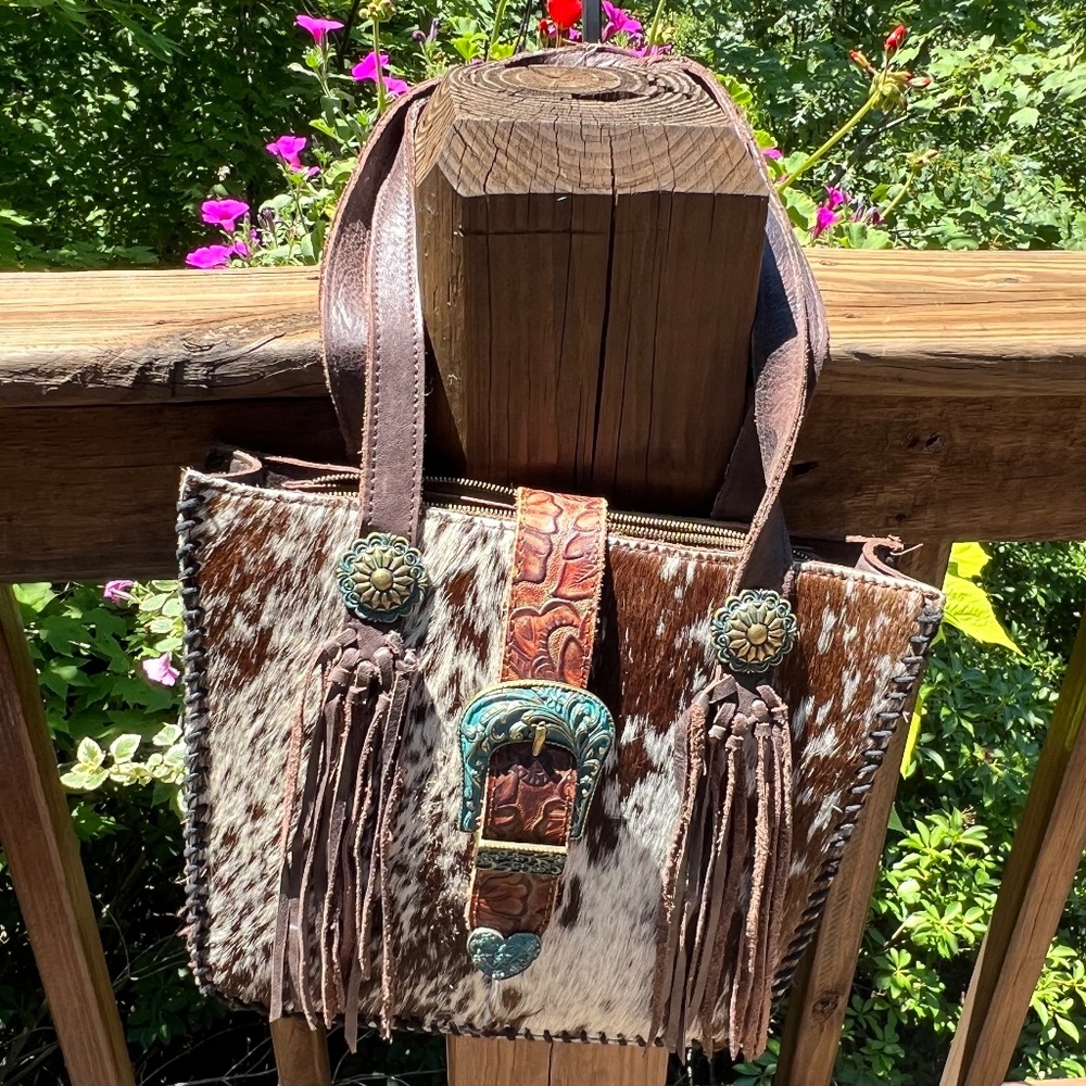 Concealed Carry Cow Hide Bag